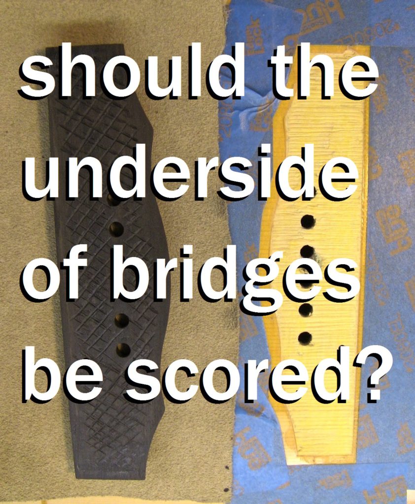 In this episode, Eric and Melissa take questions from listeners about nut slots, quartersawn necks, fret leveling with nibs, scoring the underside of bridges, and more.